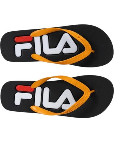 Man Sandals FILA CHANCLAS TROY SLIPPER NEGRO NARANJA CHEDDAR FFM0007-83483 FL  AZUL