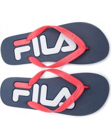 Sandales FILA  pour Homme CHANCLAS TROY SLIPPER MARINO ROJO FFM0007-53040 FLIP FL  AZUL