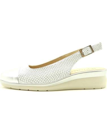 Bailarinas PITILLOS  de Mujer DESTALONADO 10374  PLATA