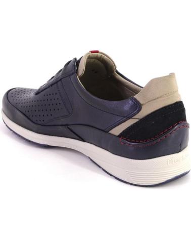 Sportschuhe FLUCHOS  für Herren F1736 ZAPATILLAS CASUAL DE HOMBRE PIEL  AZUL MARINO
