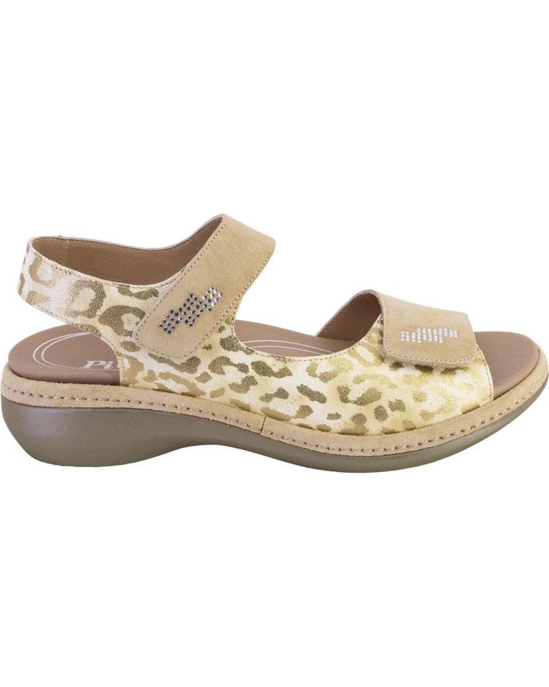 Sandalias PIESANTO  de Mujer 250820 SANDALIAS DE MUJER PIEL  BEIGE