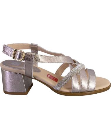Woman Sandals CALLAGHAN 34203 SANDALIAS DE MUJER PIEL  PLATINO