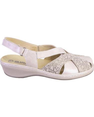Sandalias SUAVE  de Mujer 3032 SANDALIAS DE MUJER BEIGE PIEL  HIELO