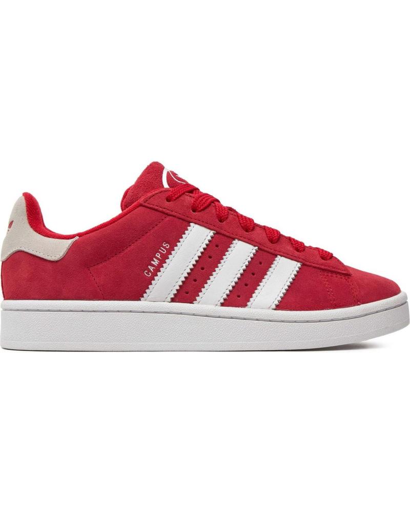 Deportivas ADIDAS  de Niña y Niño ZAPATILLAS CAMPUS 00S PARA NINOS UNISEX EN COLOR  ROJO
