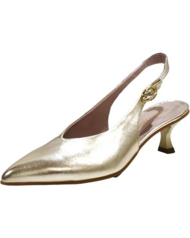 Bailarinas PEDRO MIRALLES  de Mujer ZAPATO VESTIR DE PIEL CON TACON  PLATINO