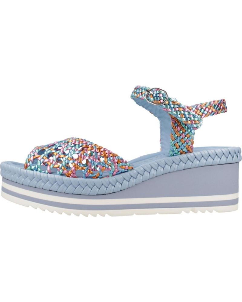 Sandálias de Mulher PONS QUINTANA SANDALIAS MUJER MODELO PADOVA COLOR AZUL VCO