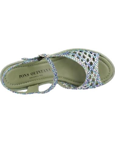 Sandalias de Mujer PONS QUINTANA SANDALIAS MUJER MODELO PADOVA COLOR VERDE VCP