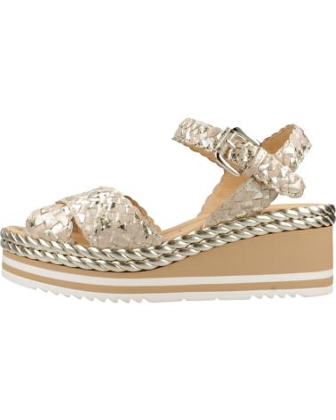 Sandali PONS QUINTANA  per Donna SANDALIAS MUJER MODELO PADOVA COLOR ORO  G501