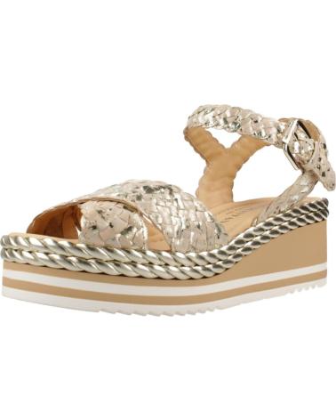 Sandalias PONS QUINTANA  de Mujer SANDALIAS MUJER MODELO PADOVA COLOR ORO  G501