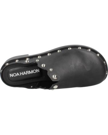 Clogs NOA HARMON  für Damen ZUECOS MUJER MODELO TACO COLOR  NEGRO