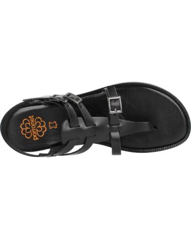 Sandales PORRONET  pour Femme SANDALIAS MUJER MODELO 3129P COLOR  NEGRO