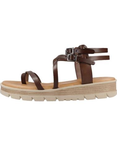 Woman Sandals PORRONET SANDALIAS MUJER MODELO 3142P COLOR MARRON  MOKA