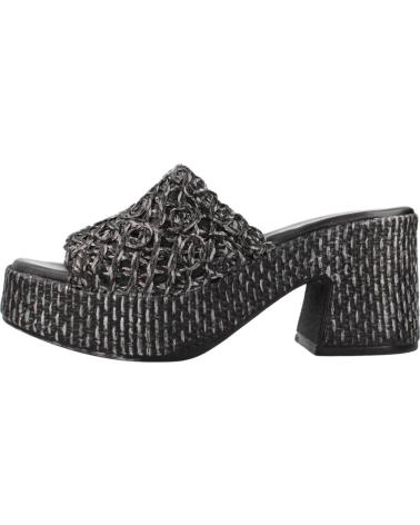 Zapatos de tacón PORRONET  de Mujer ZUECOS MUJER MODELO 3172P COLOR  NEGRO