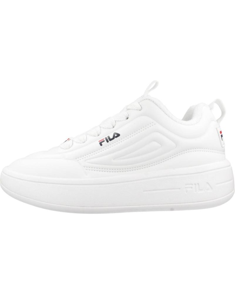 Sapatilhas FILA  de Mulher ZAPATILLAS MUJER MODELO SUPERBUBBLE COLOR BLANCO  10004WHT