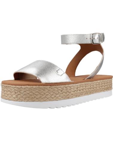 Sandalias POPA  de Mujer ALPARGATAS MUJER MODELO KALAMIS COLOR  PLATA
