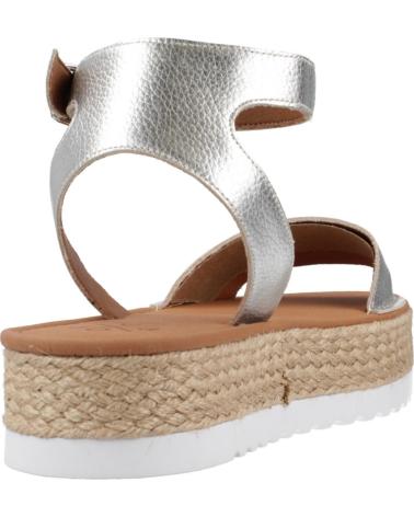 Sandalias POPA  de Mujer ALPARGATAS MUJER MODELO KALAMIS COLOR  PLATA