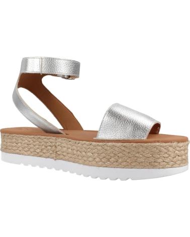 Sandalias POPA  de Mujer ALPARGATAS MUJER MODELO KALAMIS COLOR  PLATA