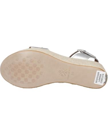 Sandalias de Mujer POPA ALPARGATAS MUJER MODELO TAFORI COLOR PLATA