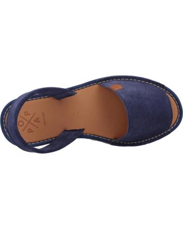 Sandalias POPA  de Mujer ALPARGATAS MUJER MODELO SAONA COLOR AZUL  MARINO