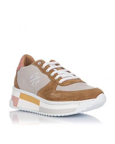 Zapatillas deporte POPA  de Mujer SNEAKERS CAROL BEIG  BEIGE