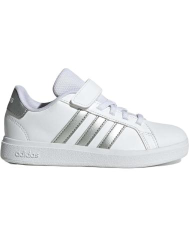 girl and boy Trainers ADIDAS ZAPATILLAS GRAND COURT 2 PARA NINOS UNISEX EN COLOR  BLANCO