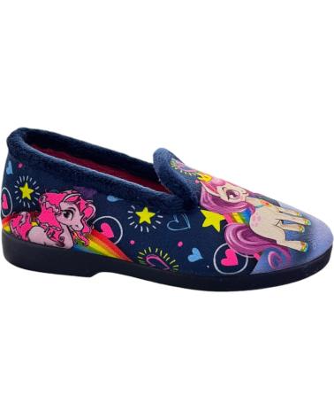 girl shoes ALCALDE ZAPATILLAS CASA NINA UNICORNIO 16010 MARINO  VARIOS COLORES