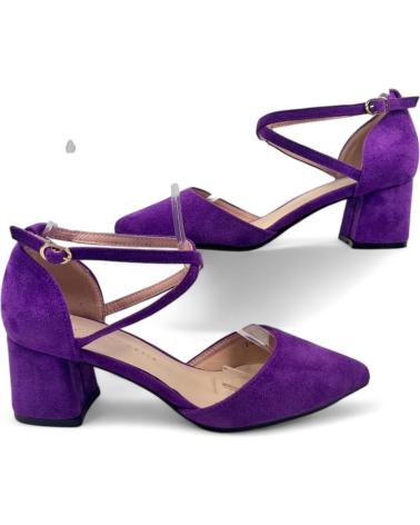 Woman Sandals TIMBOS SANDALIA TACON VESTIR MUJER 131262  MORADO