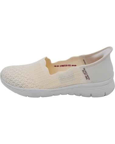 SKECHERS 158980 OFWT BLANCO ROTO ZAPATOS SIN CORDONES OFWT
