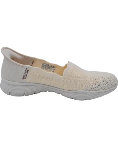 SKECHERS 158980 OFWT BLANCO ROTO ZAPATOS SIN CORDONES OFWT