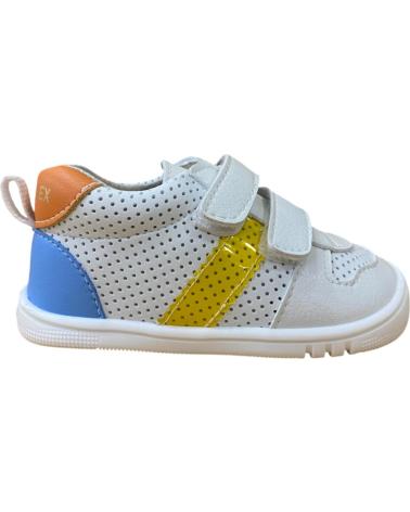 Deportivas PIRUFIN  de Niña y Niño PF351-1  BLANCO