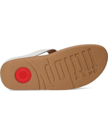 FITFLOP ZAPATOS ZAPATOS MUJER SANDALIAS MODELO FINO CRYSTAL BLANCO