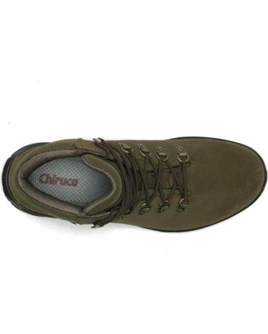 CHIRUCA BOTINES PLANOS HOMBRE 4326901 VERDE