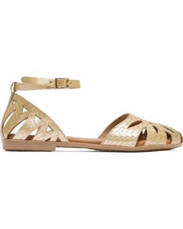 Sandalias PORRONET  de Mujer SANDALIAS PLANAS MUJER 3101 ORO  DORADO
