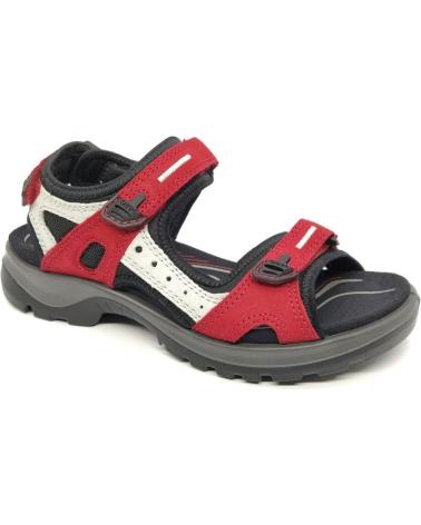 Sandalias ECCO  de Mujer SANDALIA OFFROAD 069563  ROJO