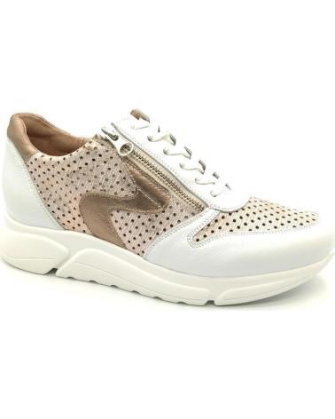 Zapatillas deporte PIESANTO  de Mujer DEPORTIVO 210768 - NUDE  BLANCO