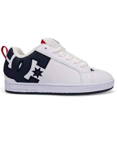Scarpe sport DC SHOES  per Donna e Uomo ZAPATILLA COURT GRAFFIK SHOE WHITE N  MULTICOLOR