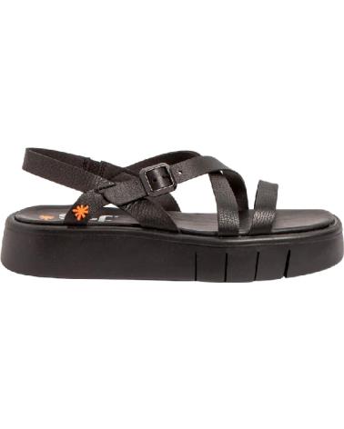 Sandalias ART  de Mujer MALAGA 1853 BLACK  NEGRO