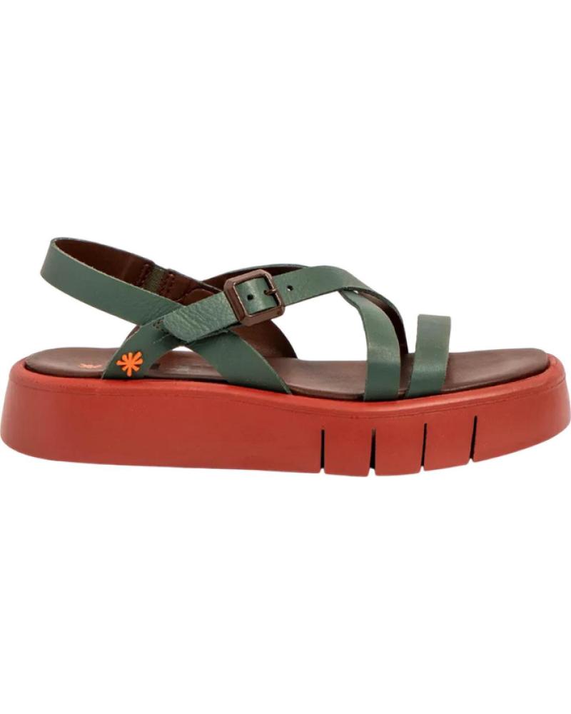 Sandalias ART  de Mujer MALAGA 1853 FOLIAGE  VERDE