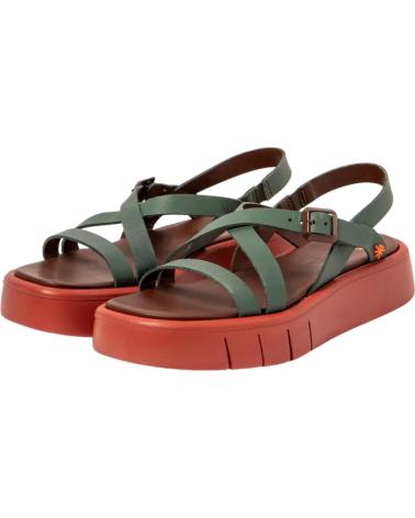 Sandalias ART  de Mujer MALAGA 1853 FOLIAGE  VERDE