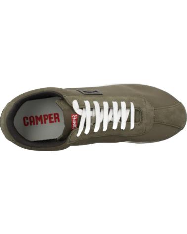 Deportivas de Hombre CAMPER ZAPATOS PELOTAS DE TELA Y SERRAJE CON SUELA DE GOMA VERDE