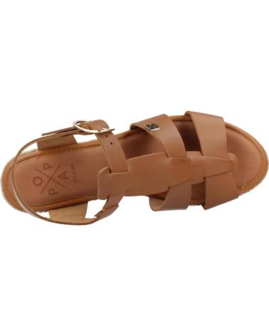 Sandalias POPA  de Mujer SANDALIAS MUJER MODELO GRUMARI COLOR MARRON  CUERO