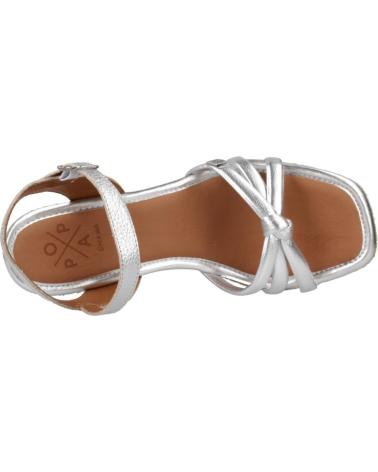 Sandalias POPA  de Mujer SANDALIAS MUJER MODELO JOLLA COLOR  PLATA