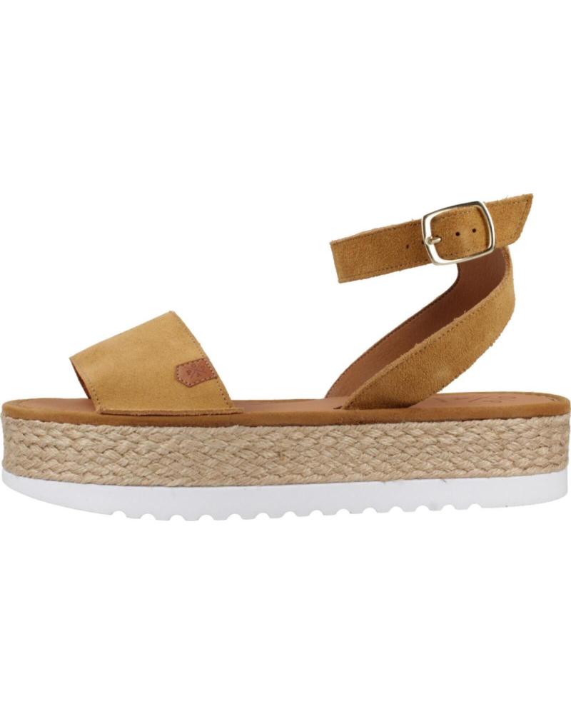 Sandalias POPA  de Mujer SANDALIAS MUJER MODELO KALAMIS COLOR MARRON  CUERO