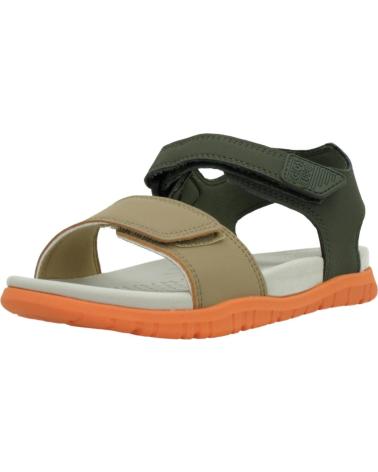 GIOSEPPO SANDALIAS NINO MODELO 74466G COLOR VERDE KAKI