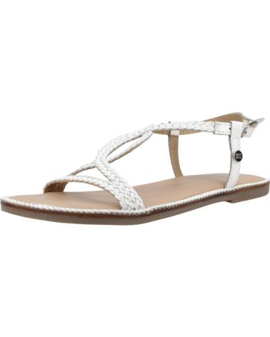GIOSEPPO FLACHE SANDALEN DAMEN SUFFIELD WEISS BLANCO