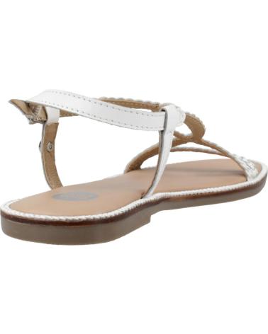 GIOSEPPO FLACHE SANDALEN DAMEN SUFFIELD WEISS BLANCO