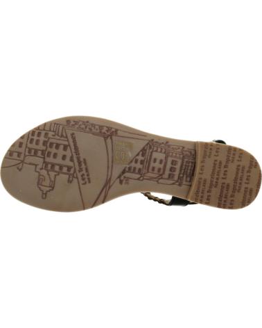 Sandales pour Femme LES TROPEZIENNES SANDALIAS MUJER MODELO C330088HAPYDEA COLOR NEGRO NOIR