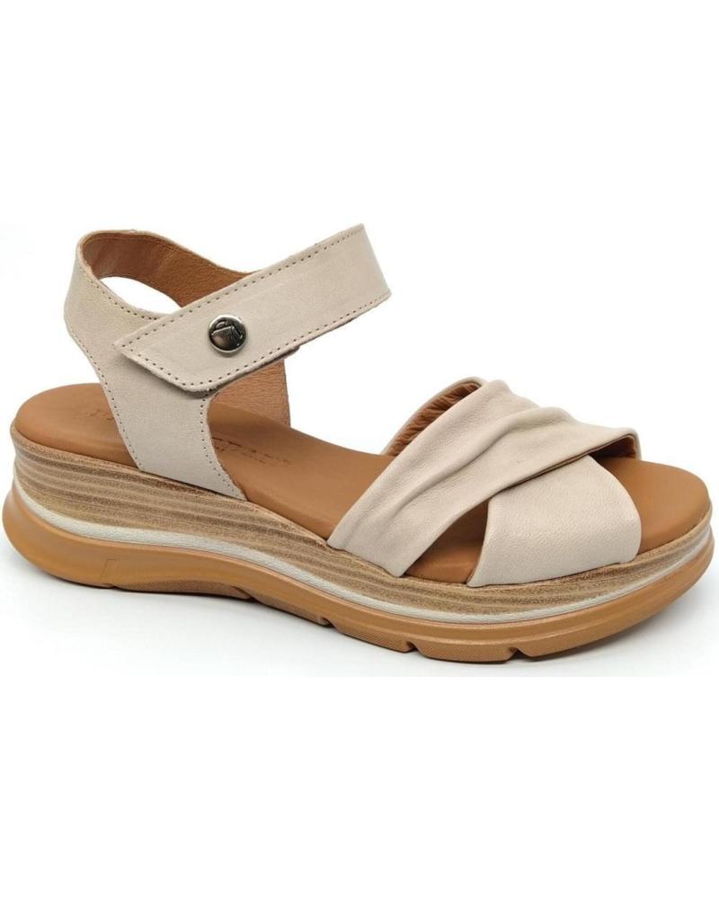 Sandalias De Mujer PAULA URBAN SANDALIA 24-409 PIEDRA BEIGE