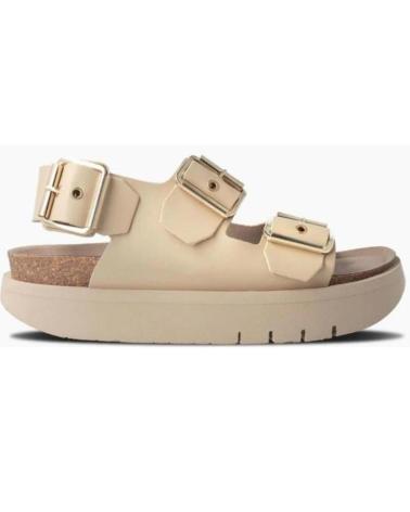 Sandalias GENUINS  de Mujer FELINA NAPA VEGAN SAND  ARENA