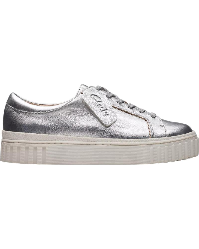 Sportivo per Donna CLARKS MAYHILL WALK 26176440 PLATEADO GRIS